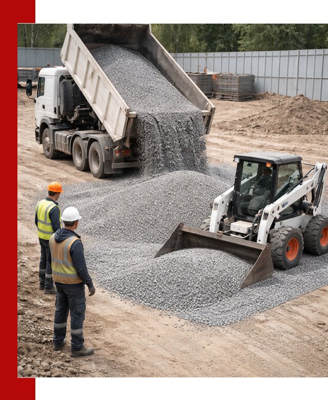 Доставка и продажа гранитного щебня фракции 0-5 в Сланцах