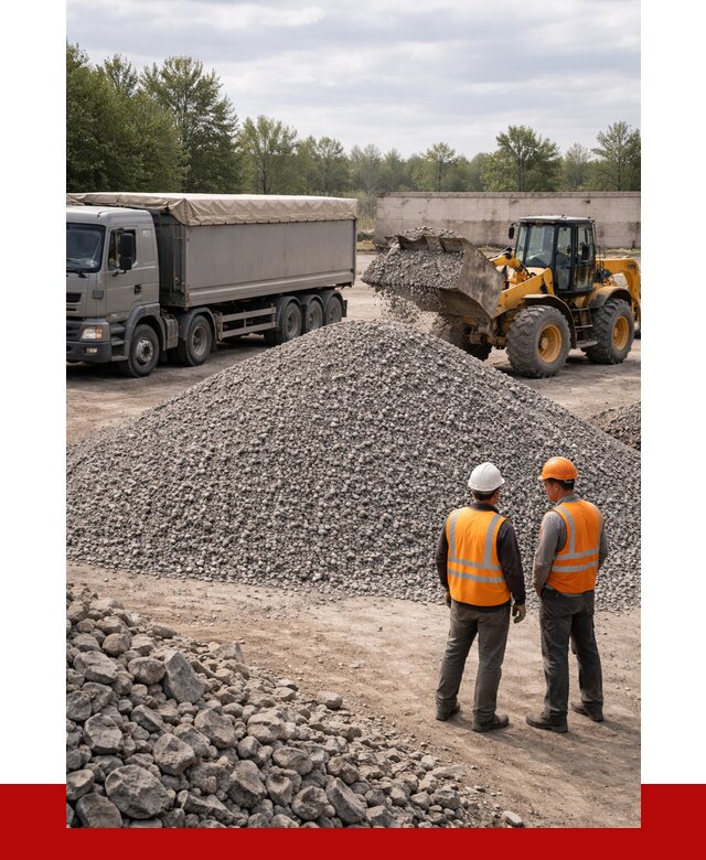 Гранитный щебень фракция 5-20 в Сланцах от 4339 руб | ПРОНЕРУДСлы