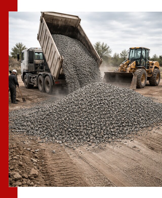 Гранитный щебень фракция 10-20 с доставкой в Сланцах