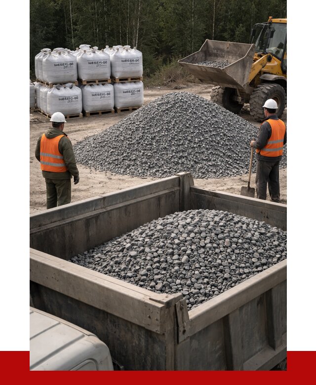 Щебень габбро диабаз 20-40 в Сланцах от 3513 руб. | ПРОНЕРУДСлы