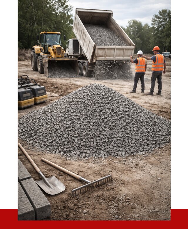 Гравийный щебень купить в Сланцах от 2273 р. ПРОНЕРУДСлы