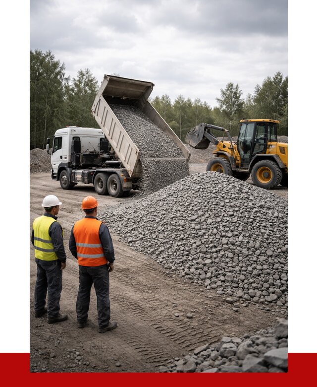 Гравийный щебень фракция 40-70 в Сланцах от 9815р | ПРОНЕРУДСлы