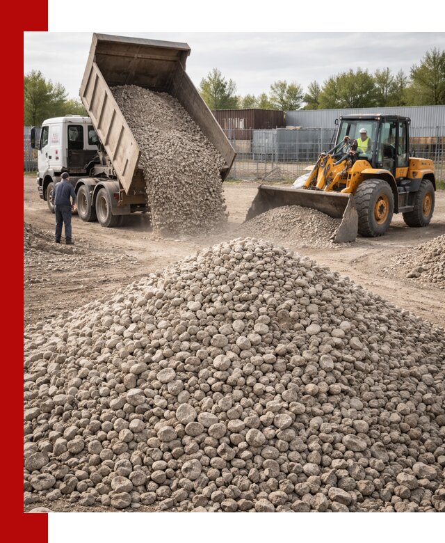 Доломитовый щебень фракции 20–41 с доставкой в Сланцах