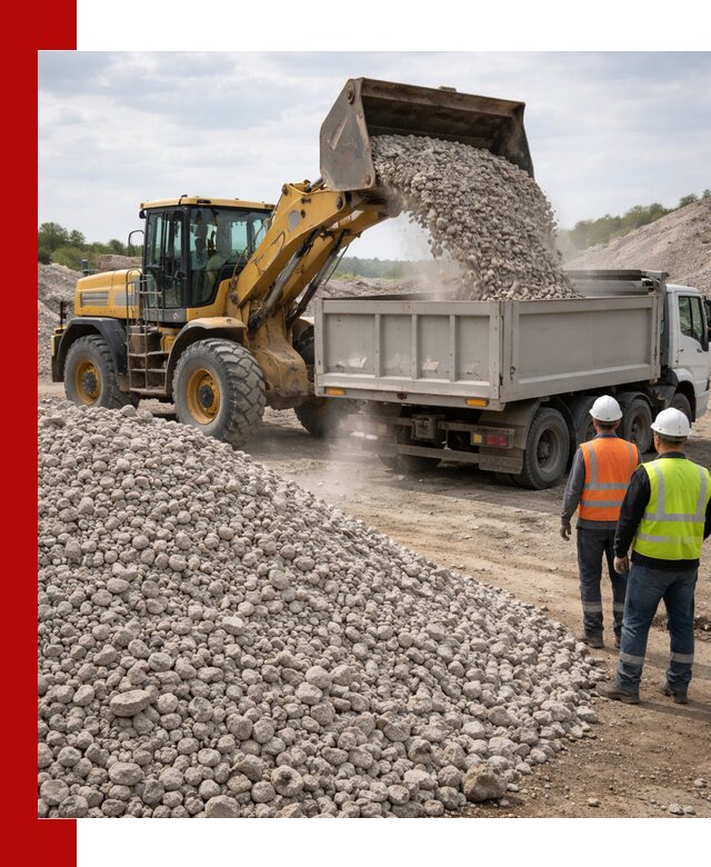 Доломитовый щебень фракция 40–71 доставка и продажа в Сланцах