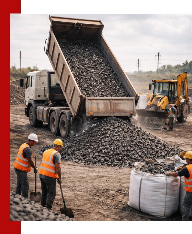 Шлаковый щебень фракция 40-70 с доставкой в Сланцах