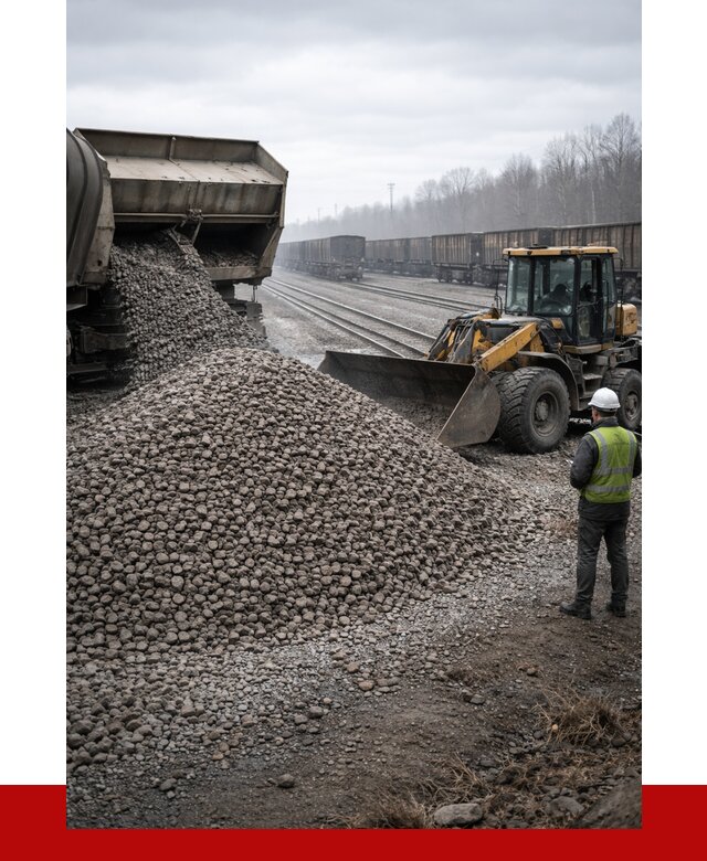 Купить железнодорожный щебень в Сланцах от 2893 р. | ПРОНЕРУДСлы