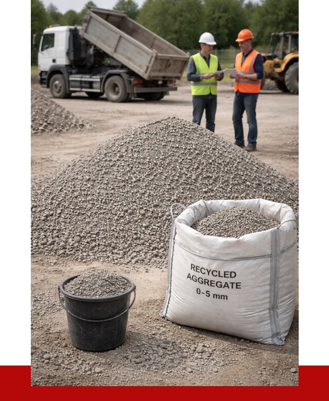 Вторичный щебень фракция 0-5 в Сланцах от 1653 р. ПРОНЕРУДСлы