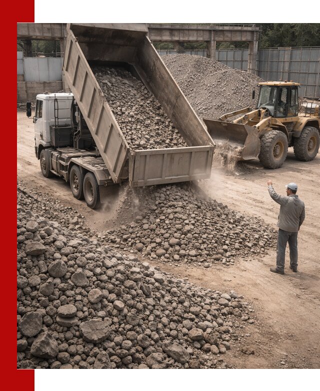 Вторичный щебень фракция 20-40 с доставкой в Сланцах