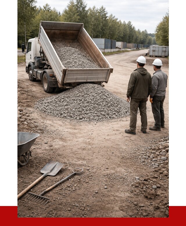 Бетонный щебень фракция 5-20 в Сланцах от 3306 р., ПРОНЕРУДСлы