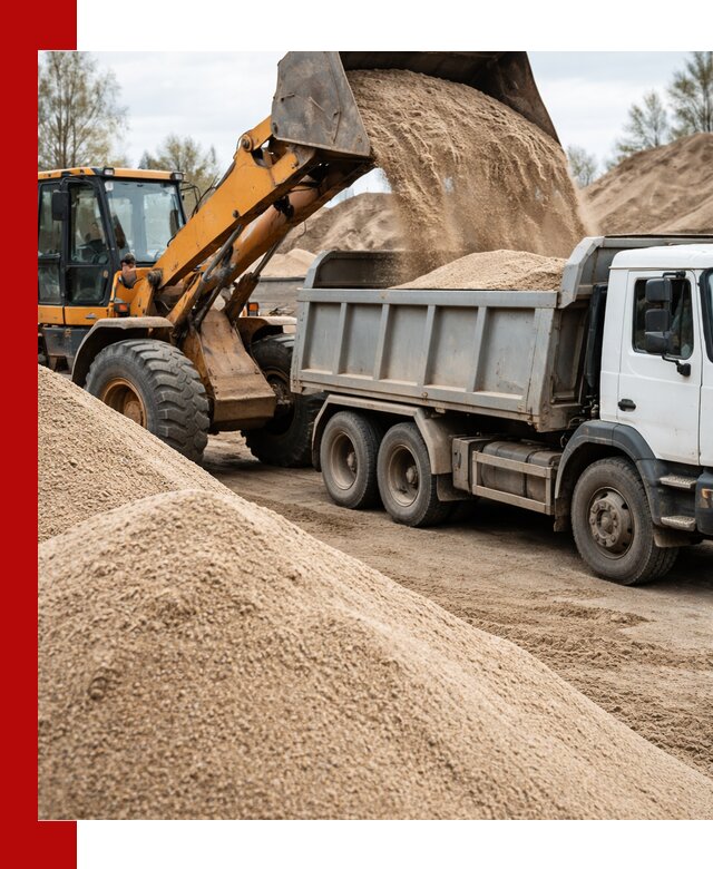 Доставка сеяного песка в Сланцах оптом и в розницу