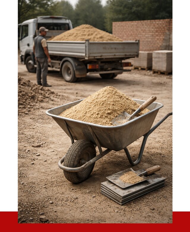 Песок для кладки в Сланцах с доставкой от 2273 р. | ПРОНЕРУДСлы