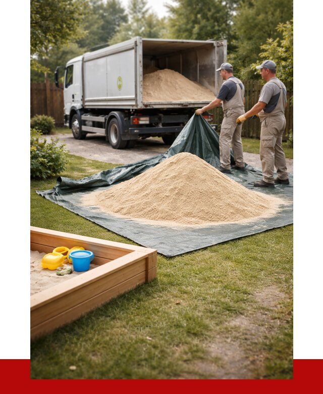 Песок для песочницы в Сланцах от 1550 р. с доставкой, ПРОНЕРУДСлы