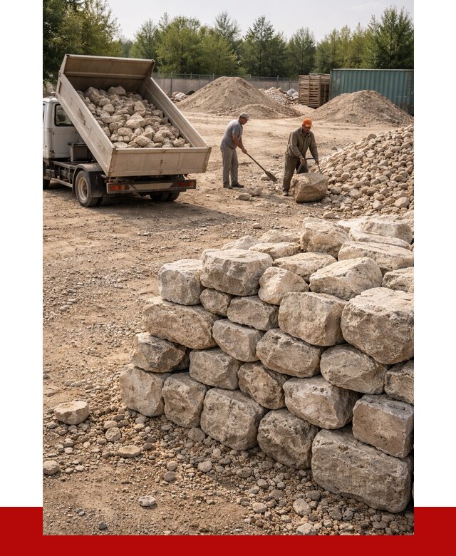 Бутовый камень известняковый в Сланцах от 4339 р. | ПРОНЕРУДСлы