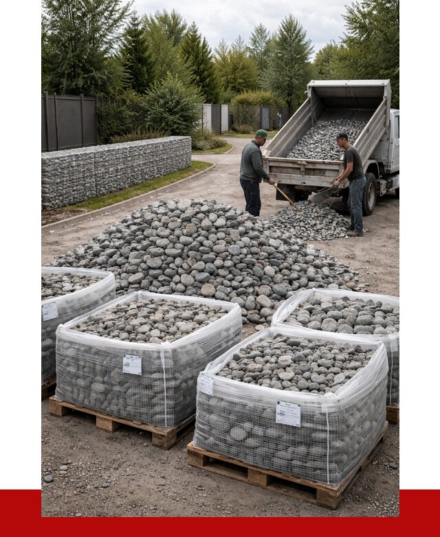 Камень для габионов в Сланцах от 4339 р. за куб | ПРОНЕРУДСлы