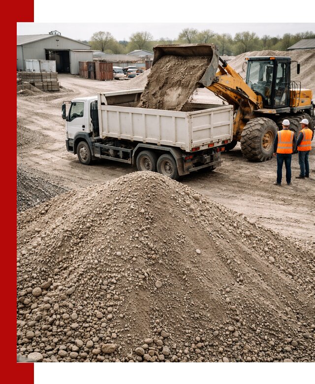 Доставка и продажа ПГС С1 в Сланцах с самосвалами и разгрузкой