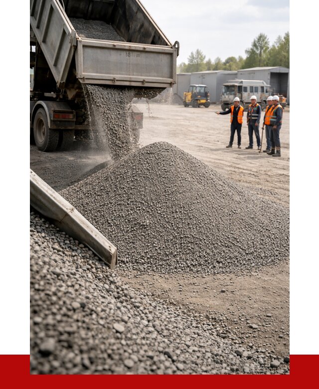 Гравийный отсев 0-5 в Сланцах от 1240 р. с доставкой | ПРОНЕРУДСлы