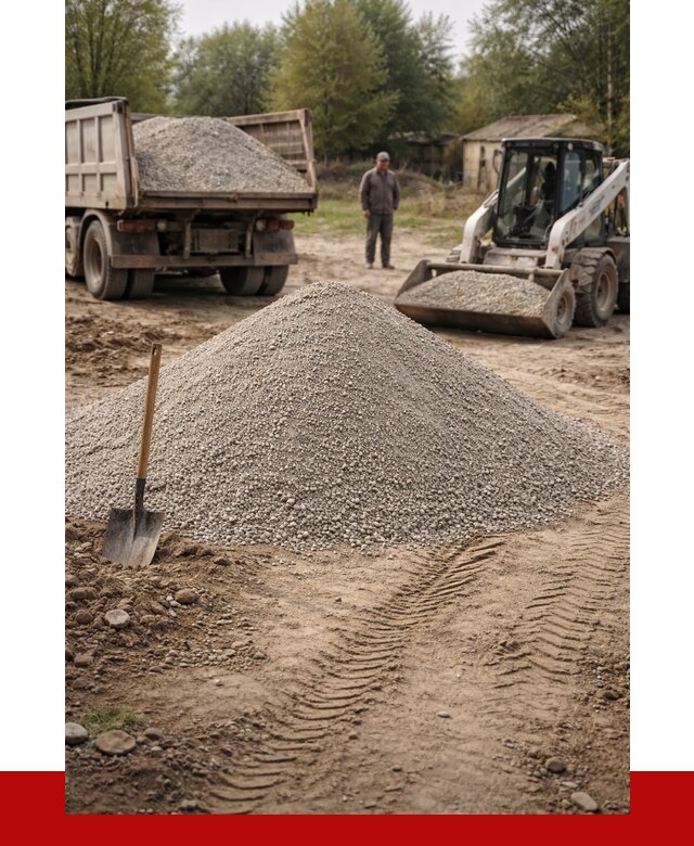 Отсев для подсыпки в Сланцах от 1550 р. с доставкой | ПРОНЕРУДСлы