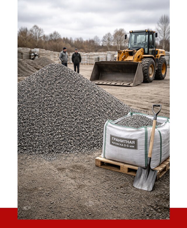Купить гранитную крошку в Сланцах от 4959 р. с доставкой | ПРОНЕРУДСлы