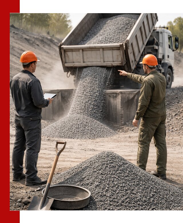 Гранитная крошка фракция 2-5 доставка в Сланцах