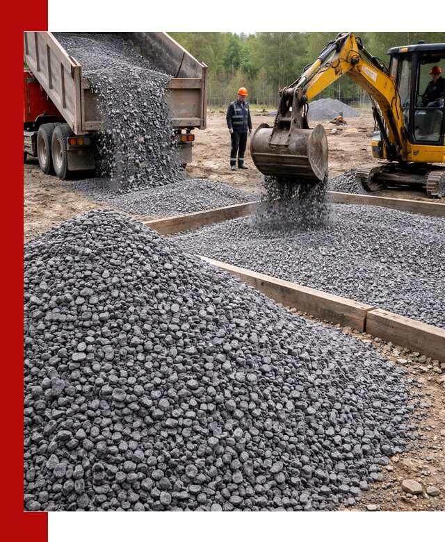 Купить гранитную крошку фракции 10-20 в Сланцах