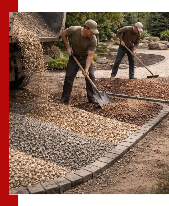 Декоративная крошка для ландшафта в Сланцах — продажа и доставка