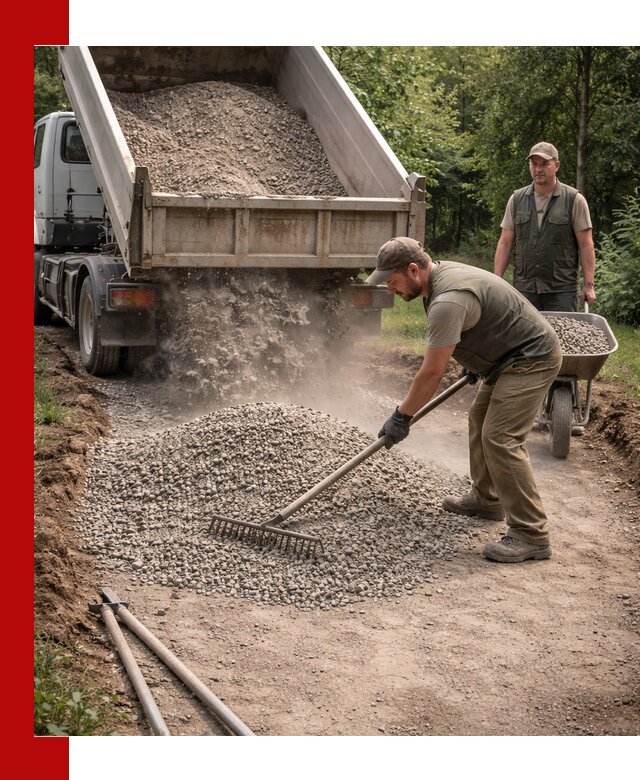 Каменная крошка для дорожек с доставкой в Сланцах