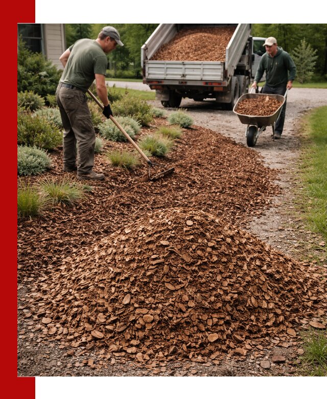 Крошка для мульчирования с доставкой в Сланцах