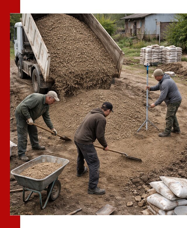 Керамзитовый песок с доставкой в Сланцах оптом и в розницу