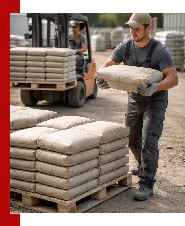 Доставка цемента в мешках оптом и в розницу в Сланцах