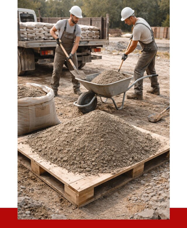 Цементно песчаная смесь М100 в Сланцах от 5373 р. за куб | ПРОНЕРУДСлы