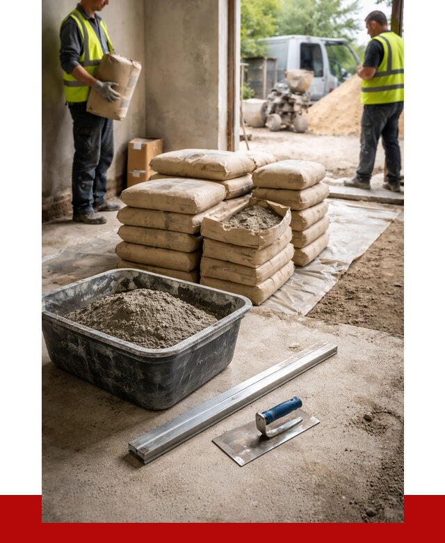 Купить сухую смесь для стяжки в Сланцах от 4649 р. | ПРОНЕРУДСлы