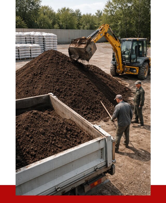 Растительный грунт с доставкой в Сланцах от 3306 р. | ПРОНЕРУДСлы