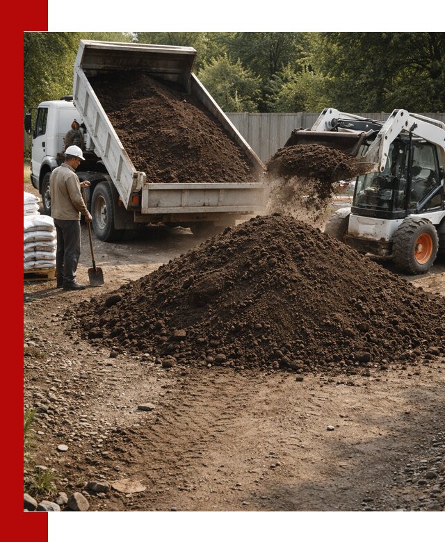 Доставка растительного грунта в Сланцах от производителя оптом и в розницу