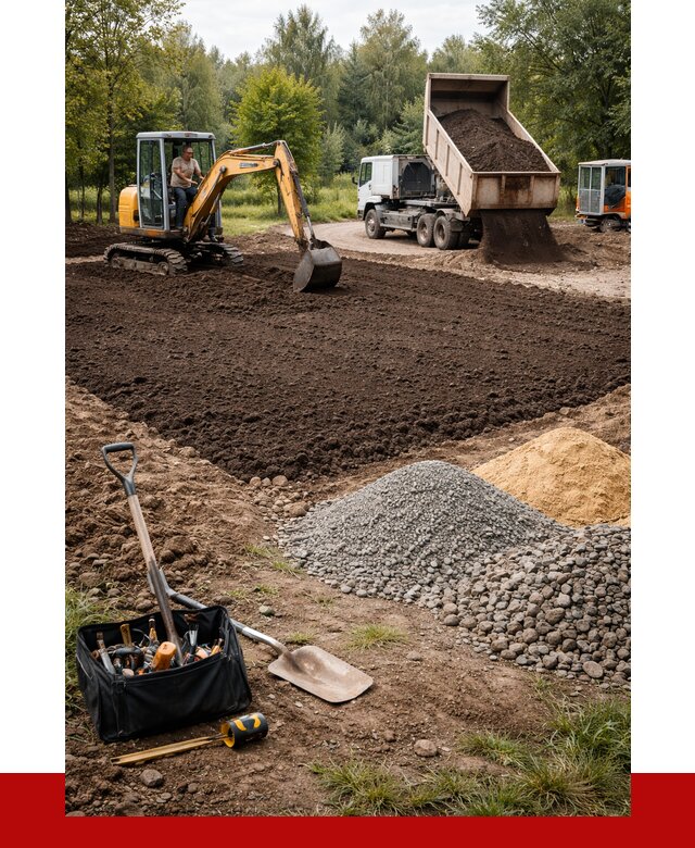 Купить грунт для отсыпки участка в Сланцах от 2583 р. | ПРОНЕРУДСлы