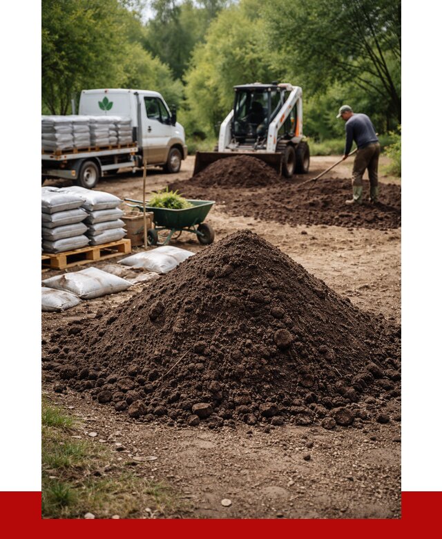 Грунт для озеленения с доставкой в Сланцах от 1860 р. | ПРОНЕРУДСлы