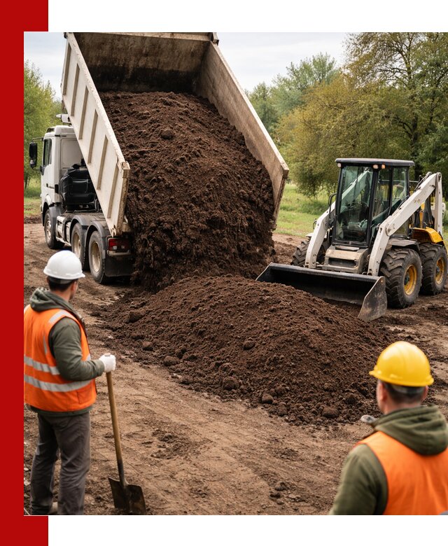 Плодородная смесь для улучшения почвы и восстановления в Сланцах