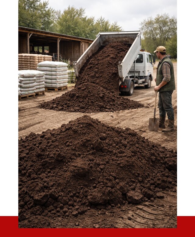 Купить торф с доставкой в Сланцах от 4339 р. за куб | ПРОНЕРУДСлы