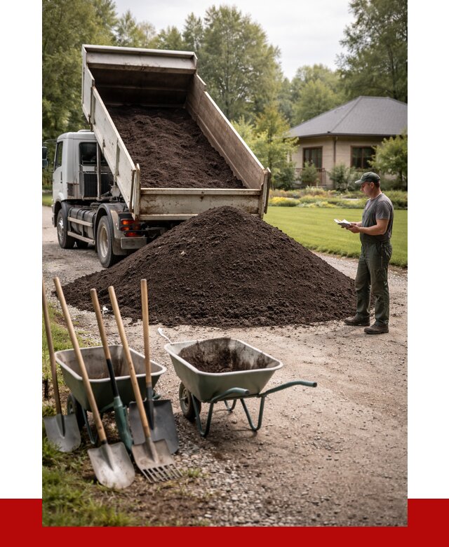 Купить чернозем с доставкой в Сланцах от 1860 р. | ПРОНЕРУДСлы