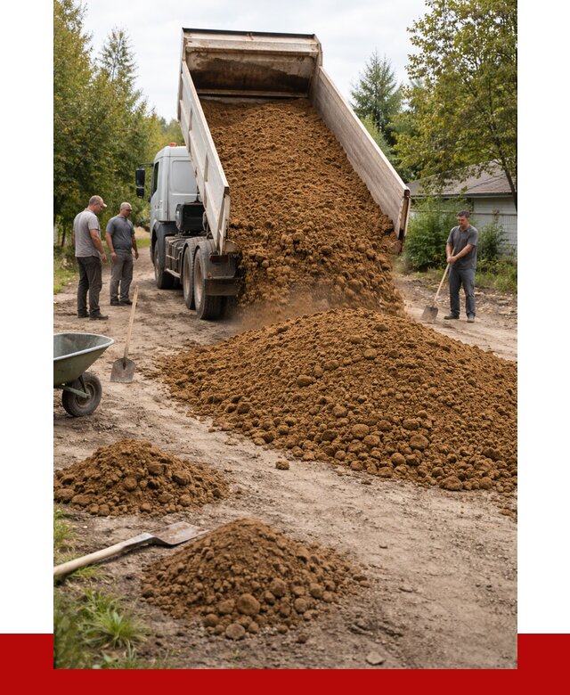 Купить суглинок с доставкой в Сланцах от 2583 р. за куб | ПРОНЕРУДСлы