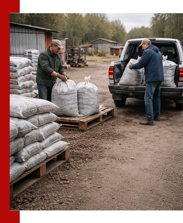 Купить конский навоз в мешках с доставкой в Сланцах