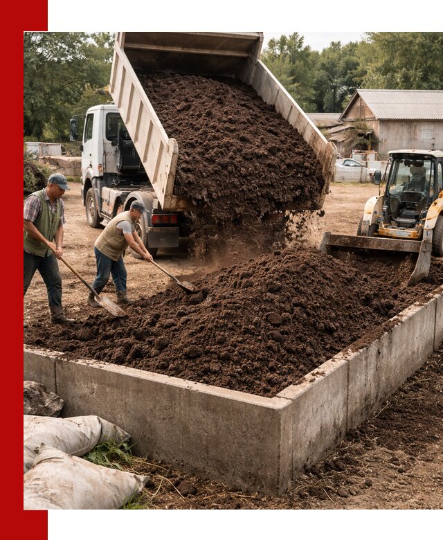 Доставка и продажа биогумуса в Сланцах оптом и в розницу