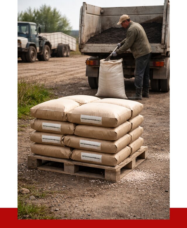 Купить нитроаммофоска в Сланцах от 4339 р. за куб | ПРОНЕРУДСлы