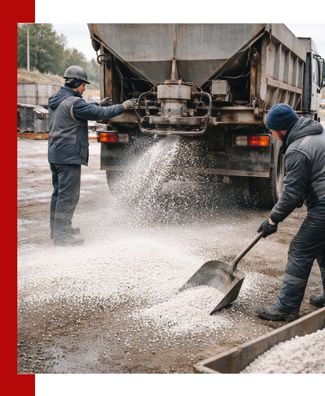 Доставка и продажа хлористого кальция в Сланцах