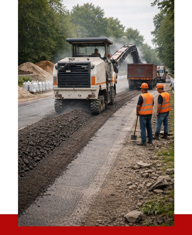 Фрезерованный асфальт в Сланцах от 2273 р./куб. | ПРОНЕРУДСлы