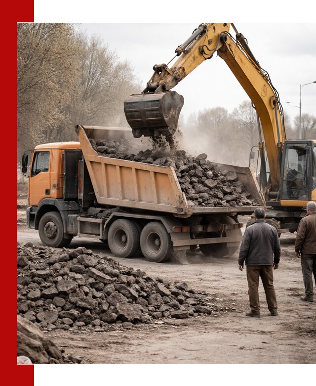 Вывоз асфальта и асфальтового покрытия в Сланцах