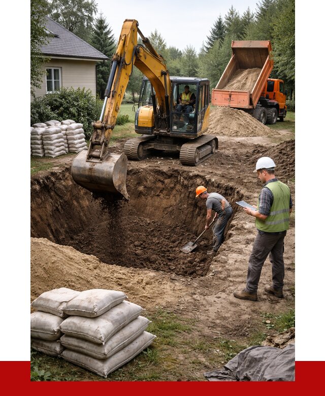 Рытье котлована в Сланцах быстро от 4649 р. ПРОНЕРУДСлы