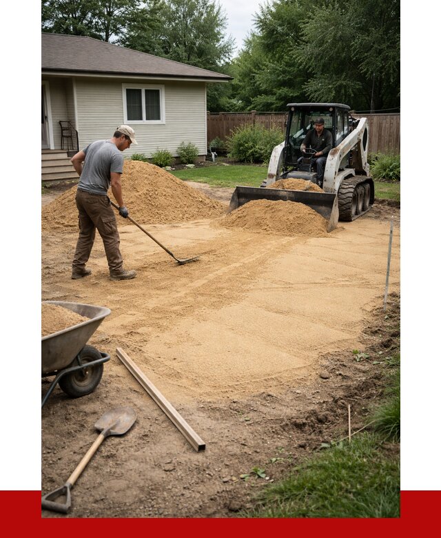 Отсыпка участка песком в Сланцах, от 2583 р., ПРОНЕРУДСлы