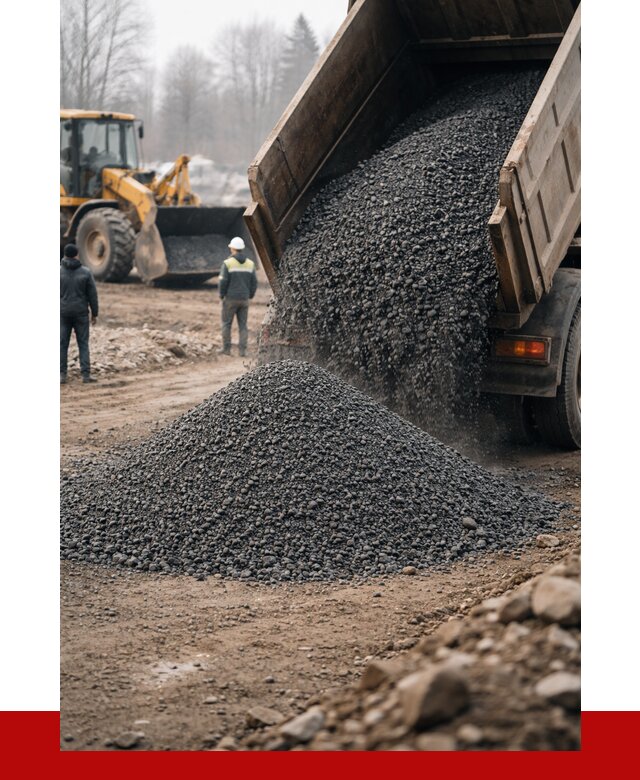 Асфальтовая крошка в Сланцах с доставкой от 1860 р. | ПРОНЕРУДСлы